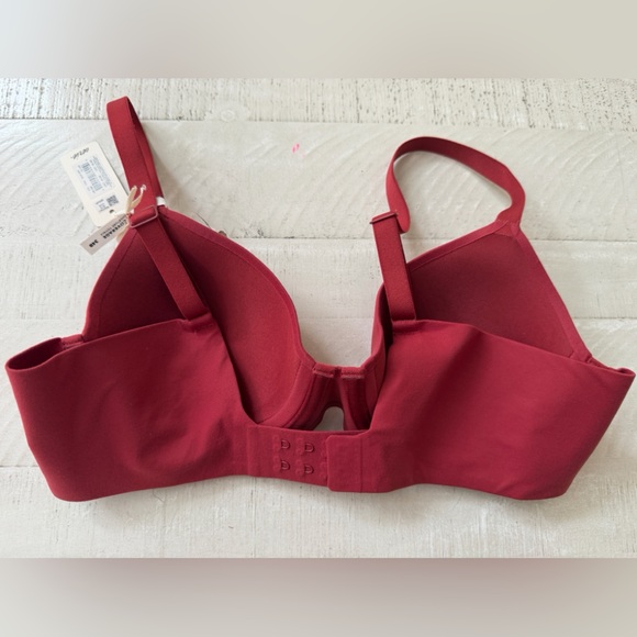 NWT Smoothez by Aerie Full Coverage Bra size 34B Rust/Red - Picture 2 of 9